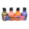 Farby akrylowe zestaw 4 szt x 150 ml perłowe 018
