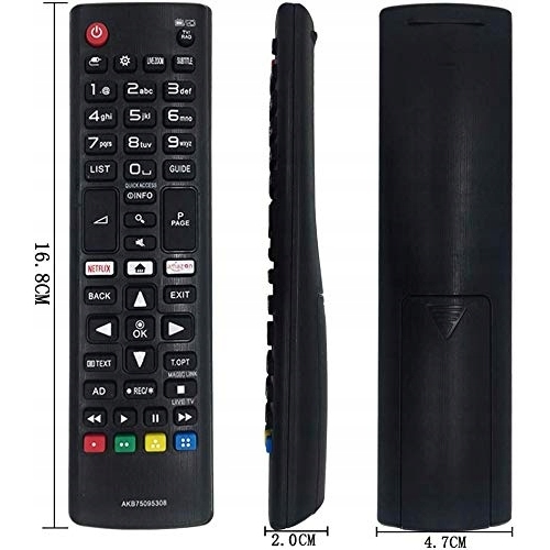 Pilot zamiennik firma LG model AKB75095308 czarny