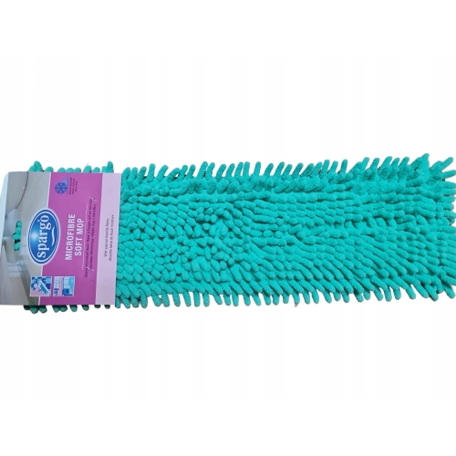 Wkład do mopa zapas płaski Spargo miękki z mikrofibry 44cm x 13cm zielony