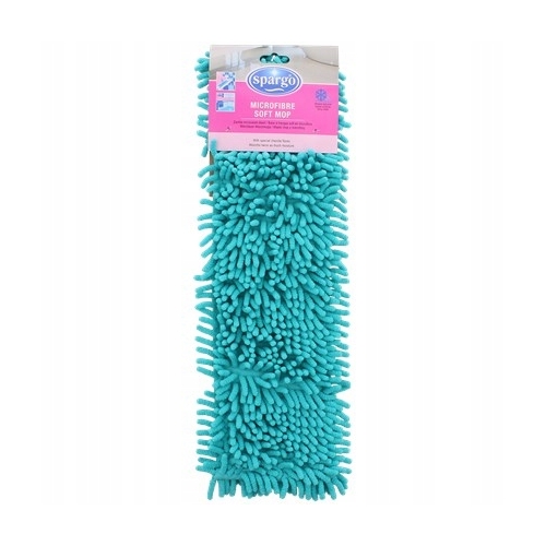 Wkład do mopa zapas płaski Spargo miękki z mikrofibry 44cm x 13cm zielony