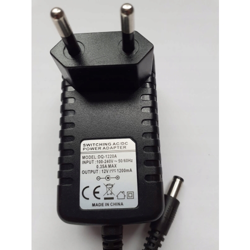 ZASILACZ DQ-1220A 12V 1200mA DEKODERY SATELITARNE SPRZĘT RTY AGD MOCNY