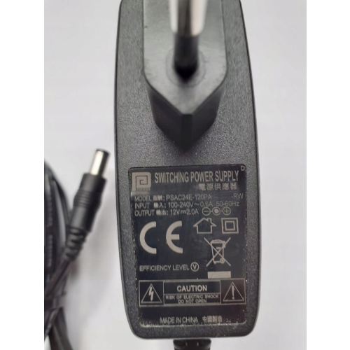 ZASILACZ PSAC24E-120PA 12V 2A DEKODERY SATELITARNE SPRZĘT RTY AGD MOCNY