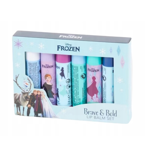 6x pomadka szminka balsam do ust nawilżający dla dzieci Disney Frozen