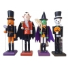 4 x DZIADEK DO ORZECHÓW ZESTAW: BABA JAGA, VLAD DRACULA, DYNIA, SZKIELETOR