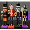4 x DZIADEK DO ORZECHÓW ZESTAW: BABA JAGA, VLAD DRACULA, DYNIA, SZKIELETOR