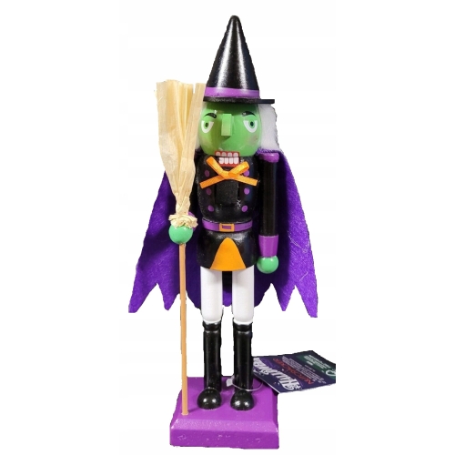 4 x DZIADEK DO ORZECHÓW ZESTAW: BABA JAGA, VLAD DRACULA, DYNIA, SZKIELETOR