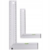 Kątowniki Aluminiowe z poziomicą WERCKMANN - zestaw 15 i 25 cm 2 SZTUKI SET