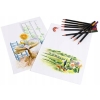 KREDKI OŁÓWKOWE DREWNIANE W ETUI ZESTAW MIX 46 KOLORÓW Craft Sensations 176