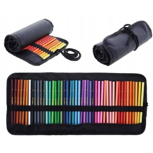 KREDKI OŁÓWKOWE DREWNIANE W ETUI ZESTAW MIX 46 KOLORÓW Craft Sensations 176