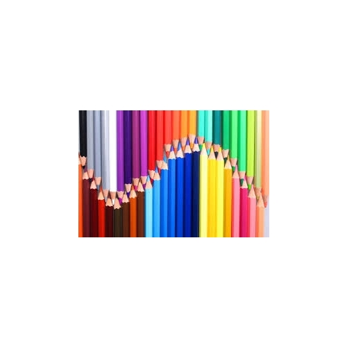 KREDKI OŁÓWKOWE DREWNIANE W ETUI ZESTAW MIX 46 KOLORÓW Craft Sensations 176