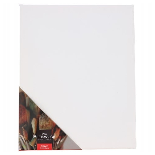 3x Podobrazie malarskie płótno 24 x 30 cm Van Bleiswijck białe gruntowane