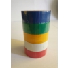 Taśma izolacyjna w różnych kolorach 5 sztuk w zestawie 10 m x15 mm mocne 08
