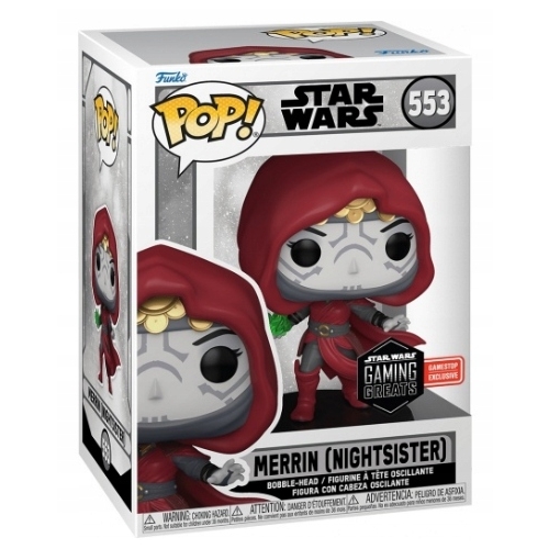 Figurka Funko Pop! Stars Wars merrin Night Sister 553 Vinylowa Kolekcja