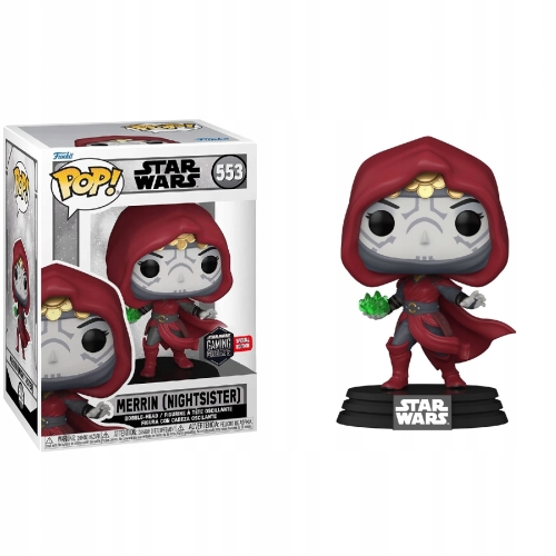 Figurka Funko Pop! Stars Wars merrin Night Sister 553 Vinylowa Kolekcja