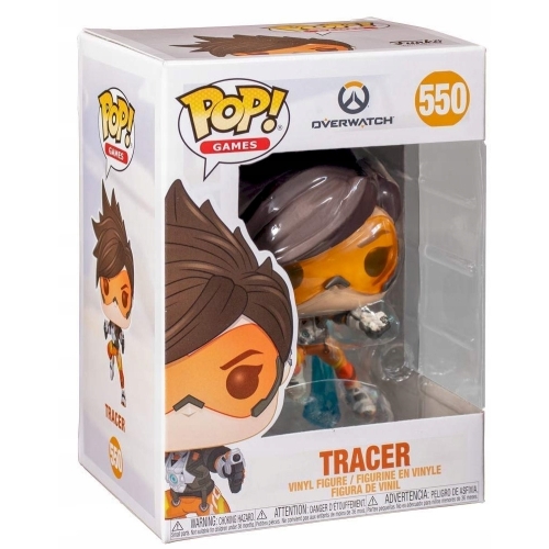 Figurka Funko POP Games Overwatch Tracer OW2 550 Vinylowa Kolekcja