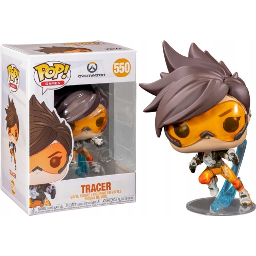 Figurka Funko POP Games Overwatch Tracer OW2 550 Vinylowa Kolekcja