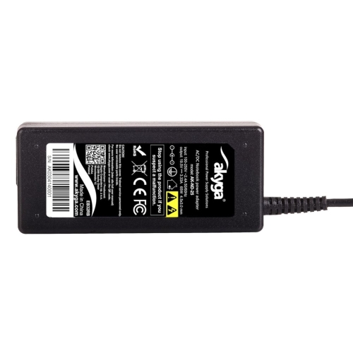 Oryginalny zasilacz laptopa firmy HP COMPAQ AK-ND-25 Akyga 19,5V 3,33A 65 W