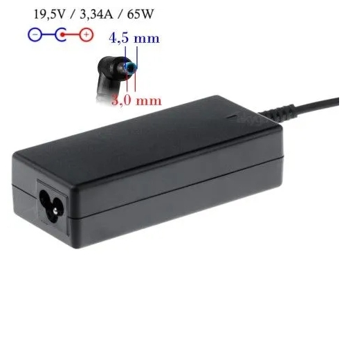Oryginalny zasilacz laptopa firmy HP COMPAQ AK-ND-25 Akyga 19,5V 3,33A 65 W