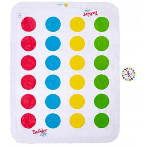 GRA OGRODOWA TWISTER SPLASH MATA WODNA ZRASZAJĄCA DUŻA 170cm x 120cm HASBRO