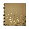 ALBUM DO SCRAPPINGU SCRAPBOOKING ozdobny czarny 20 x 20 cm 50 kart 200 GSM