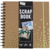 ALBUM DO SCRAPPINGU SCRAPBOOKING ozdobny czarny 20 x 20 cm 50 kart 200 GSM