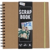 ALBUM DO SCRAPPINGU SCRAPBOOKING ozdobny czarny 20 x 20 cm 50 kart 200 GSM