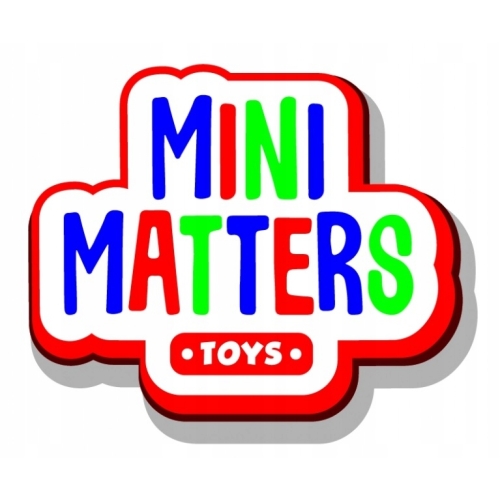 WIEŻA PIRAMIDKA UKŁADANKA EDUKACYJNA SORTER KLOCKI MINI MATTERS ZESTAW 6 EL