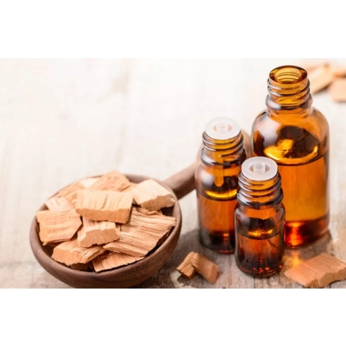 Świeca z drewnianym knotem i podstawą Sandalwood TreeWick 50h PALENIA 370g