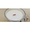 Świeca z drewnianym knotem i podstawą Vanilla TreeWick 50h PALENIA 370 gram