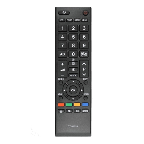 TV Pilot do telewizorów TOSHIBA uniwersalny LX czarny dobra jakość CT-90326