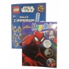 KOLOROWANKA + 295 NAKLEJEK Marvel SPIDER-MAN MegaColor + druga LEGO Gratis