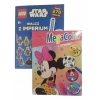 KOLOROWANKA + 295 NAKLEJEK DISNEY MINNIE MegaColor ZESTAW druga LEGO Gratis