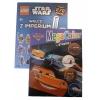 KOLOROWANKA + 295 NAKLEJEK DISNEY PIXAR CARS MegaColor + druga LEGO Gratis