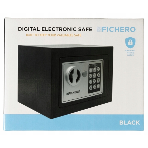 Sejf na klucze WZMOCNIONY SZYFROWY 93mm x 113mm x 40 mm ALUMINIUM + METAL