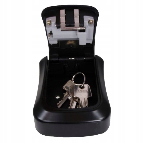 Sejf na klucze WZMOCNIONY SZYFROWY 93mm x 113mm x 40 mm ALUMINIUM + METAL