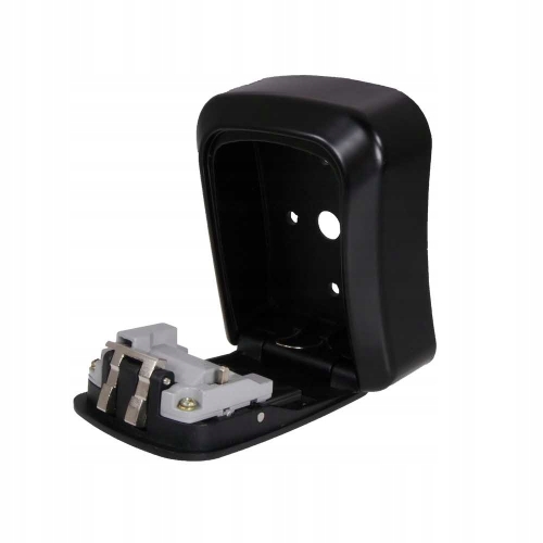 Sejf na klucze WZMOCNIONY SZYFROWY 93mm x 113mm x 40 mm ALUMINIUM + METAL