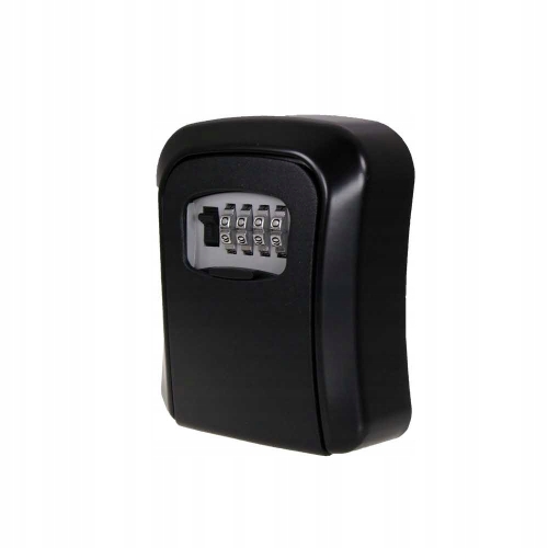 Sejf na klucze WZMOCNIONY SZYFROWY 93mm x 113mm x 40 mm ALUMINIUM + METAL