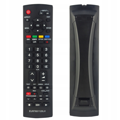 Pilot Panasonic EUR7651120 CZARNY Smart TV PANASONIC
