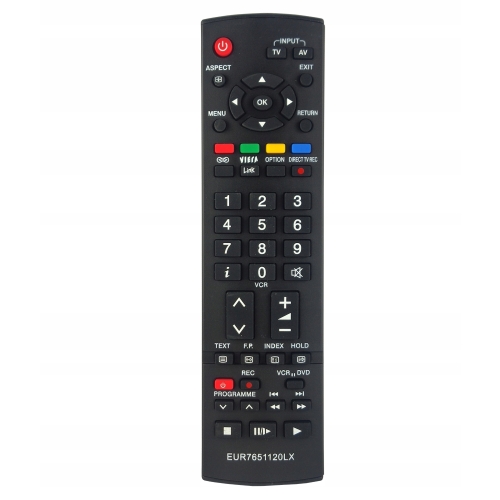 Pilot Panasonic EUR7651120 CZARNY Smart TV PANASONIC