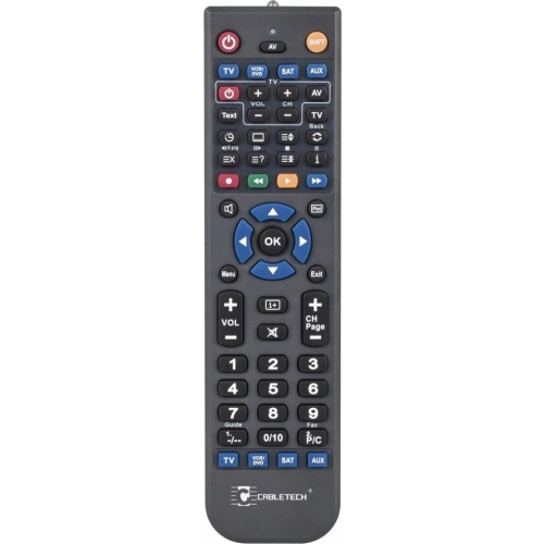 Pilot PIL1023 i PIL1027 RTV Pilot uniwersalny programowany cabletech 4w1