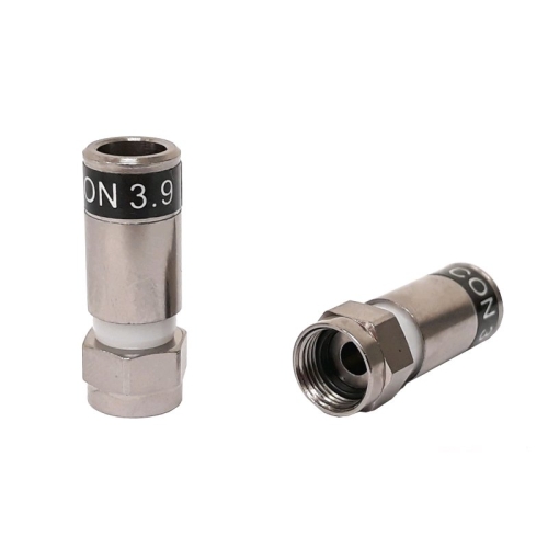 Paczka 50 szt. złącze kompresja wtyk zaciskany F Cabelcon RG59 F-59-CX3 3.9