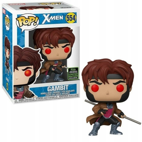 Figurka Funko Pop! MARVEL X-MEN GAMBIT 554 Kolekcja Vinylowa SUPER PREZENT