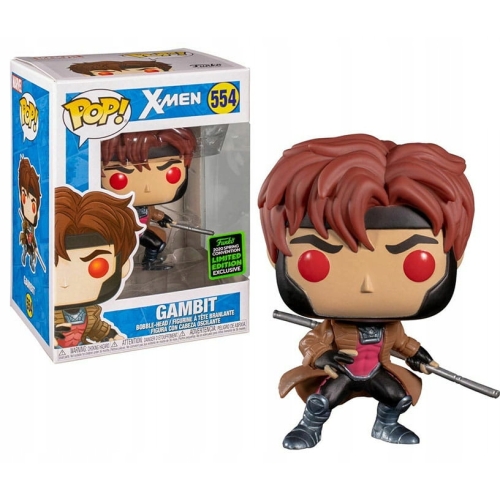Figurka Funko Pop! MARVEL X-MEN GAMBIT 554 Kolekcja Vinylowa SUPER PREZENT