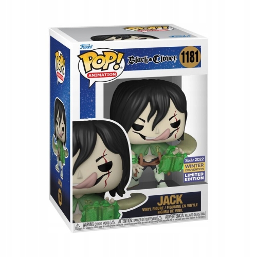 Figurka Funko Pop! Black Clover JACK1181 VINYLOWA KOLEKCJA SPECJALNA EDYCJA