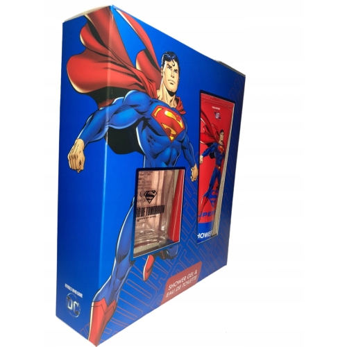 Perfumy+Żel pod Prysznic SUPERMAN Świąteczny Upominek dla nastolatków
