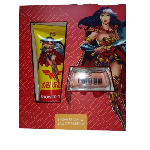 Perfumy Żel pod Prysznic WONDER WOMAN Świąteczny Zestaw Upominkowy Prezent