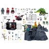 DUŻY Zestaw KLOCKI PLAYMOBIL Dino Rock 242 elementy PREZENT DLA dzieci