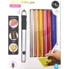 Pióro termiczne do złoceń długopis HOT FOIL 6x folia 15 x 122 cm CRAFT 40