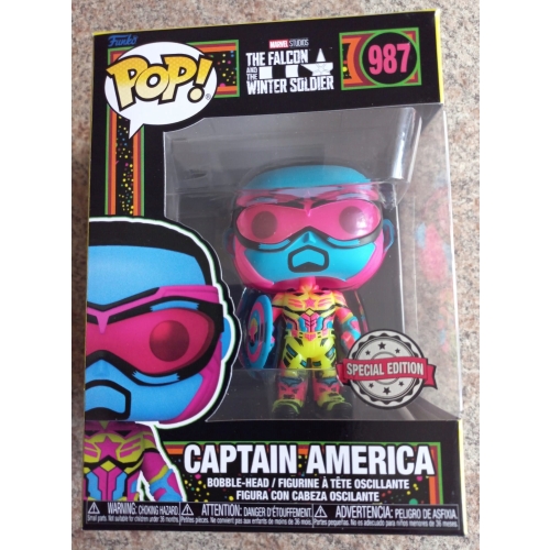 Figurka Funko Pop! Marvel CAPITAN AMERICA 987 Specjalna Edycja Kolekcja