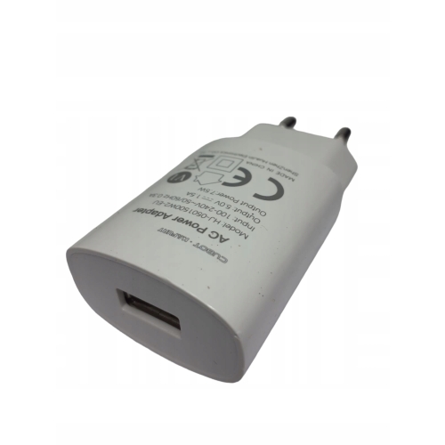 ŁADOWARKA ZASILACZ MODEL HJ-0501500W2-EU 5V1,5A UNIWERSALNA NOWA ORYGINALNA